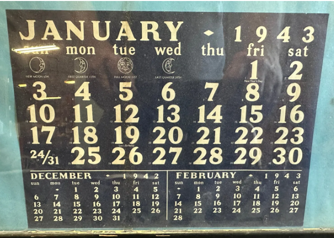 Gerlach-Barklow Co Art Calendars De Luxe 1943 Complete Miss America Uncle Sam Pinup