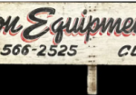 Massey-Ferguson Deaton Equipment Sales Claypool Indiana Wood Truck Bed Side Sign