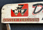 Massey-Ferguson Deaton Equipment Sales Claypool Indiana Wood Truck Bed Side Sign