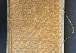 Celluloid and Tin Over Cardboard Acorn Brand Oak Flooring Sign