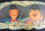 Laurel & Hardy Anco Windshield Wipers Vacuform Plastic Sign