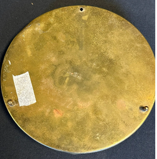 Albert Schwill & Co The Malt Supreme 9″ Round Brass Dial Thermometer