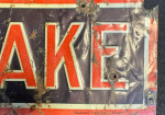 We Sell Wilson’s Pound Cake Embossed SST Sign