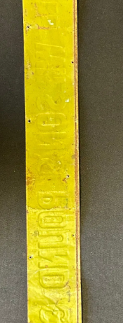 We Sell Wilson’s Pound Cake Embossed SST Sign