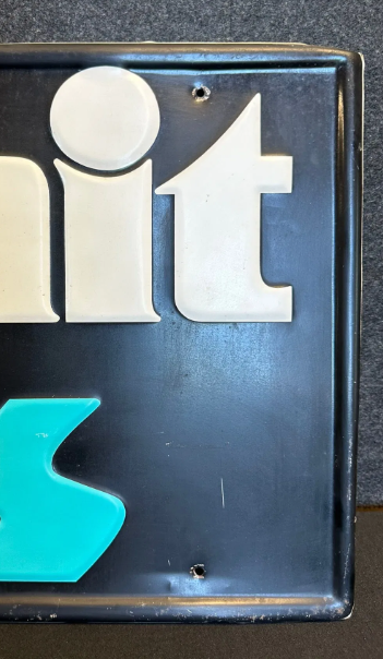 Summit Tires Embossed SST Sign