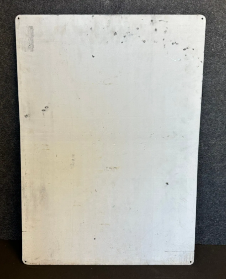 Safety First Without A Lost Time Accidents Heavy Metal Painted Sign