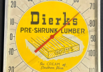 Dierks Pre-Shrunk Lumber Glass Face 12″ Dial Thermometer
