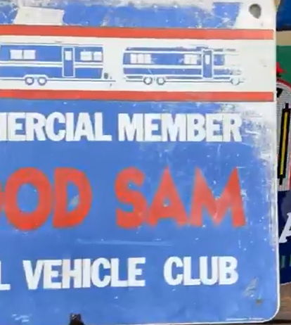 Good Sam Recreational Vehicle Club DST Sign