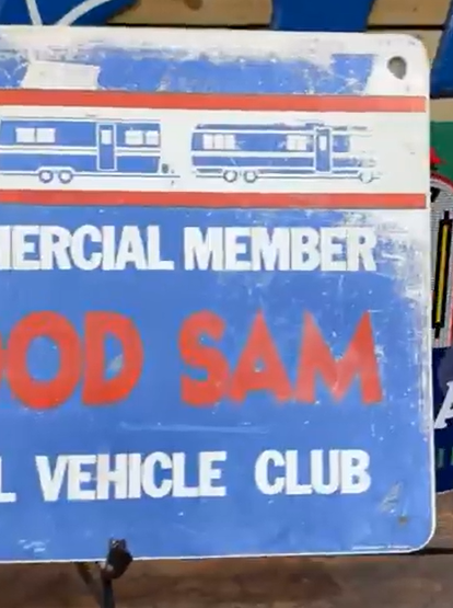 Good Sam Recreational Vehicle Club DST Sign