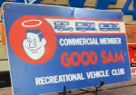 Good Sam Recreational Vehicle Club DST Sign