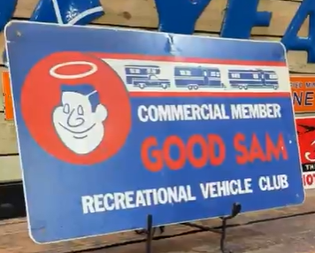 Good Sam Recreational Vehicle Club DST Sign