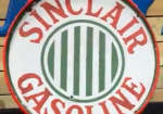Sinclair Gasoline Jail Bar DSP 24 Inch Sign