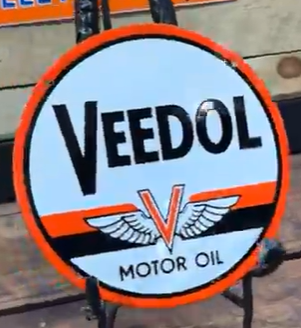 Veedol Motor Oil SSP Pump Plate