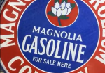 Magnolia Petroleum Company DSP 30 Inch Gasoline Sign