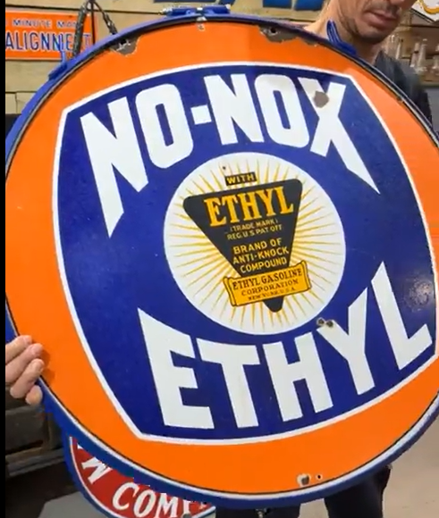 Gulf No-Nox Ethyl DSP 30 Inch Sign