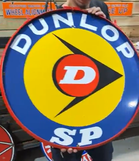 Dunlop SP Tires DSP 27 Inch Sign