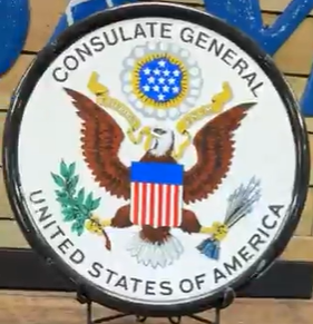 Consulate General United States of America SSP 23″ Sign