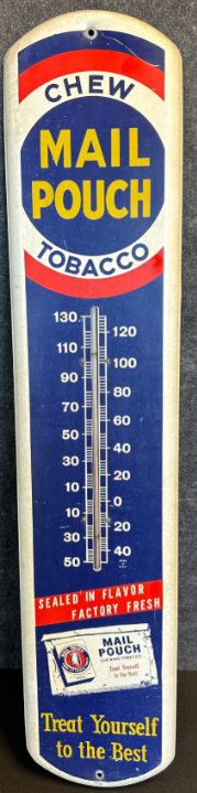Mail Pouch Tobacco SST Tube Thermometer