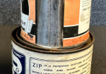 Zip Grinding Compound & Pecora Asbestos Furnace Cement Tin Cans
