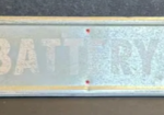 Firestone Tire & Battery Service Aluminum Sign