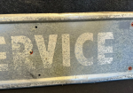 Firestone Tire & Battery Service Aluminum Sign