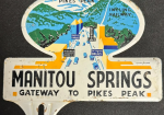 Manitou Springs Gateway to Pikes Peak SST License Plate Topper
