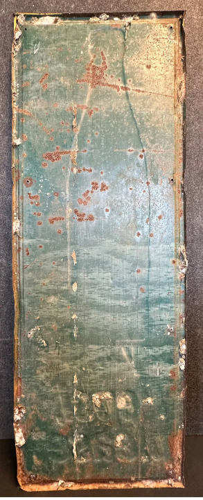 Say Pepsi Please Embossed SST Soda Pop Sign