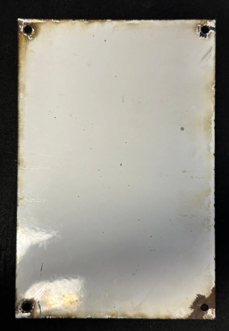 William J Burns Detective Agency Cobalt Blue SSP Sign