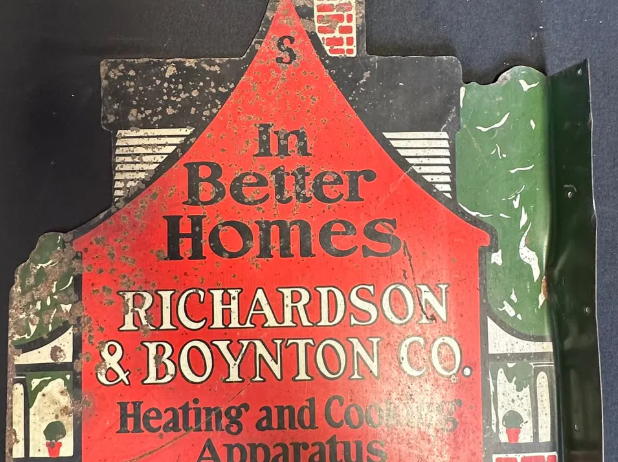 Richardson & Boynton In Better Homes Heating & Cooking Apparatus DST Die Cut Flange