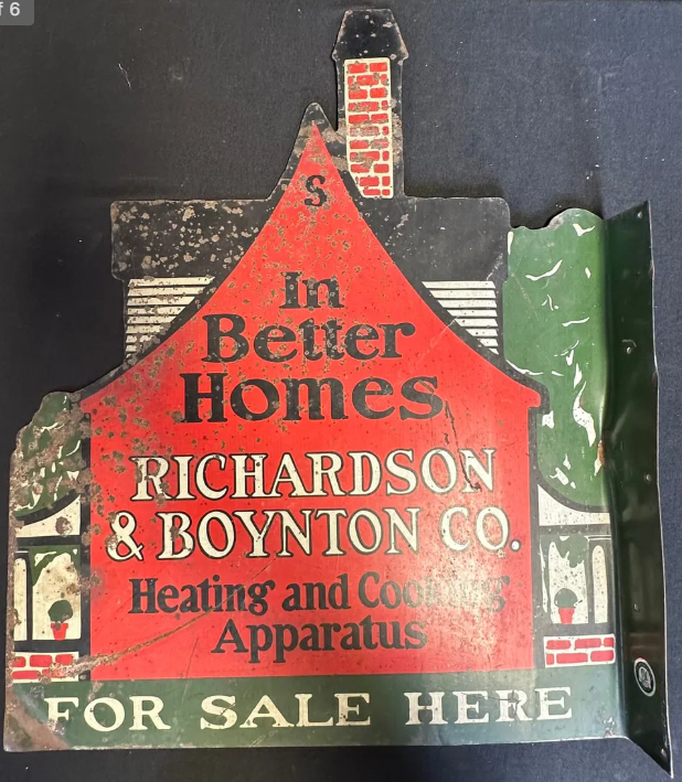 Richardson & Boynton In Better Homes Heating & Cooking Apparatus DST Die Cut Flange