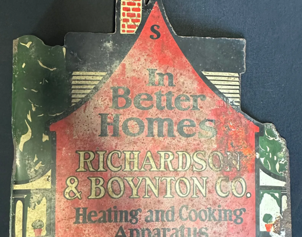 Richardson & Boynton In Better Homes Heating & Cooking Apparatus DST Die Cut Flange