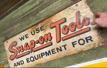 Snap-On Tools and Equipment DST Hanging Sign