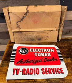 RCA Electric Tubes Authorized Service TV-Radio DST Flange