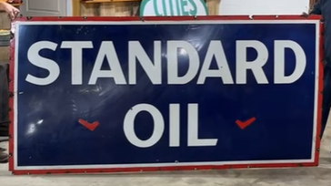 Standard Oil SSP Checkmark Version Sign
