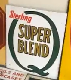 Sterling Q Super Blend Gasoline SSP Pump Plate