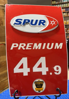 Spur Premium Three-Piece SSP Tapered Pricer Sign