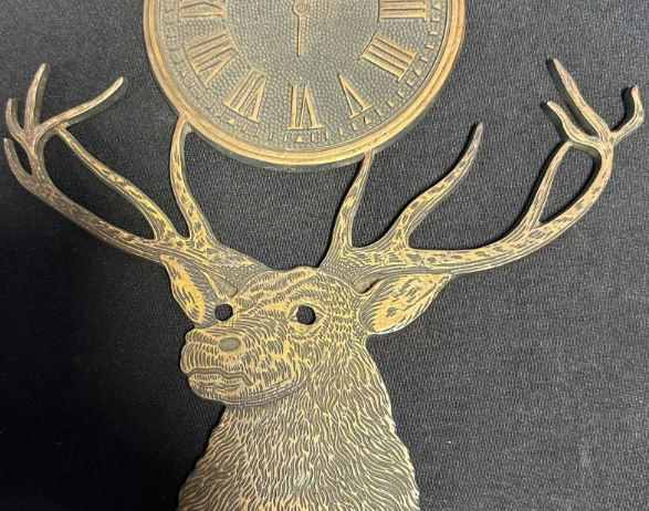 BPOE Benevolent and Protective Order of the Elks Solid Brass Figural Plaque