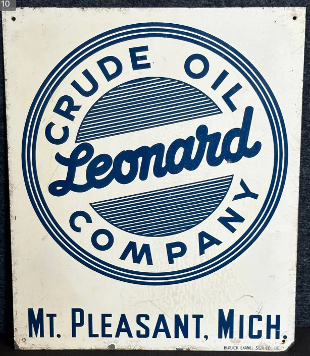 Leonard Crude Oil Co. Mt Pleasant Michigan SST Pump Plate
