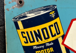 Sunoco Motor Oil DST 1948 Hanging Sign
