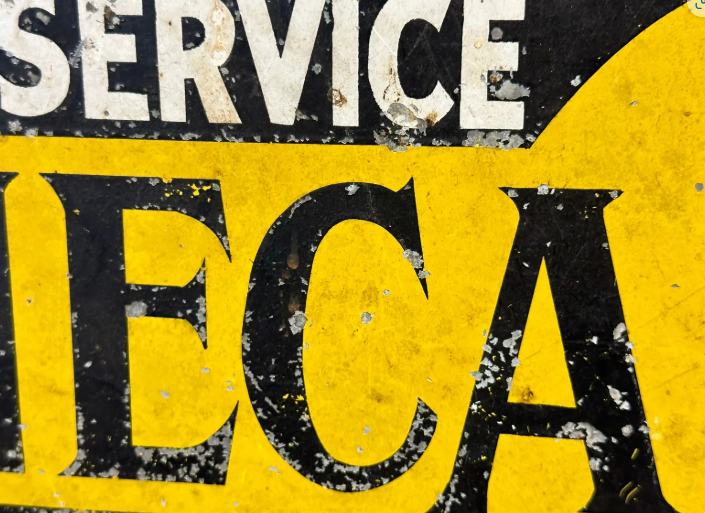 Seneca Batteries Sales Service SST Sign