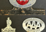 Lot of Three – AAA (2) & Citizens Mutual Auto Insurance Howell Michigan License Plate Toppers
