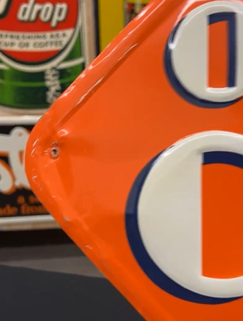 There’s Only One Orange Crush SST Embossed Sign