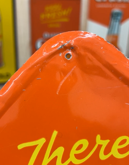 There’s Only One Orange Crush SST Embossed Sign