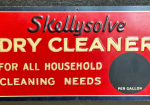 Skellysolve Dry Cleaner Embossed SST Pricer Sign