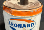 Leonard Oil 5 Gallon SST Motor Oil Can + Original Gas Station Michigan Map