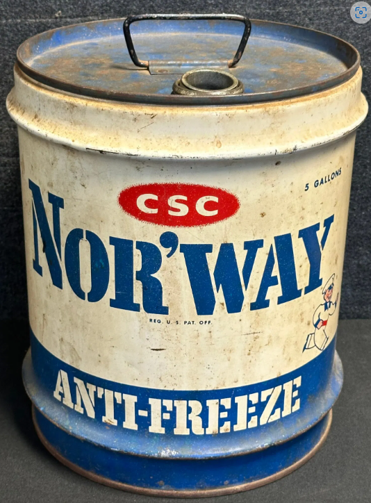 Norway Anti-Freeze 5 Gallon SST Can