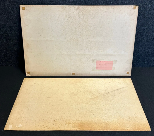 Eddie Herne 1923 Champion Spark Plugs Cardboard Signs