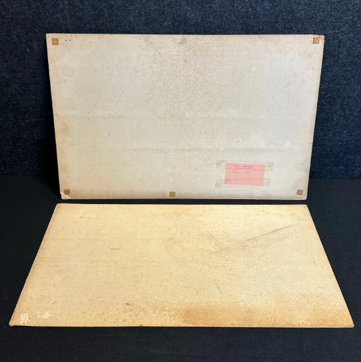 Eddie Herne 1923 Champion Spark Plugs Cardboard Signs