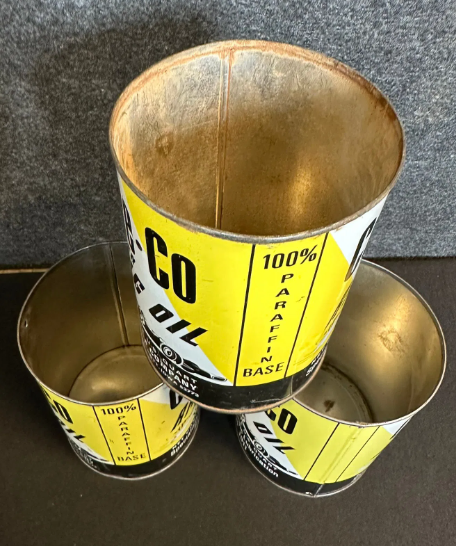 Cen-Pe-Co SST Super Racing Oil Cans