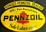Bonded Pennzoil Dealer DSP Hanging Sign